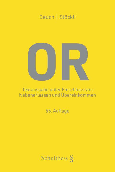 Actual product image Or (German, Hubert Stöckli, Peter Gauch, 2024)