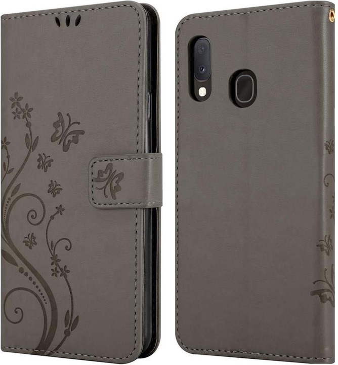 Produktbild Cadorabo Flower Book Cover (Samsung Galaxy A10e)