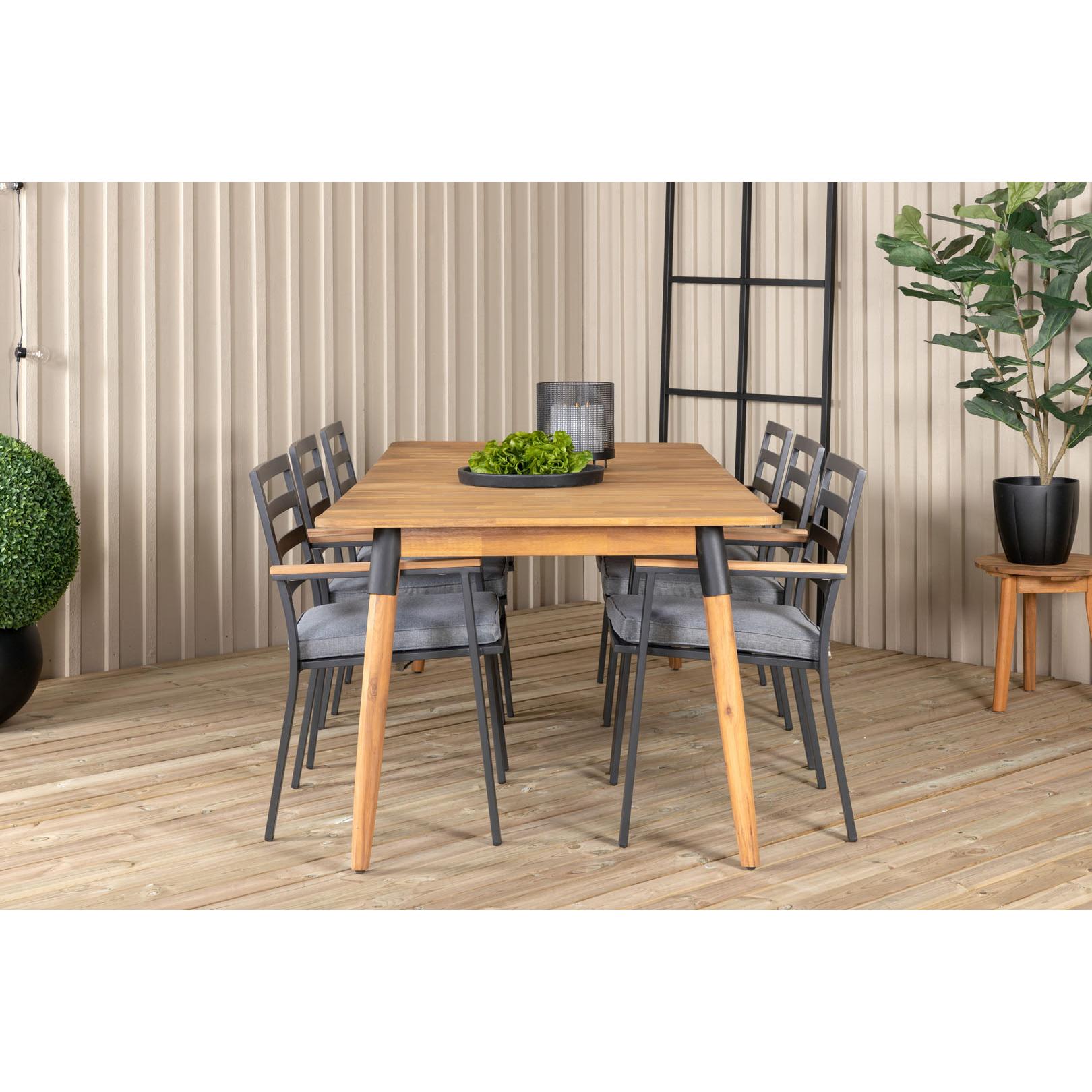 Thumbnail - Ebuy24, Gartentisch + Balkontisch, Gartenmöbel-Set Julian (210 cm)