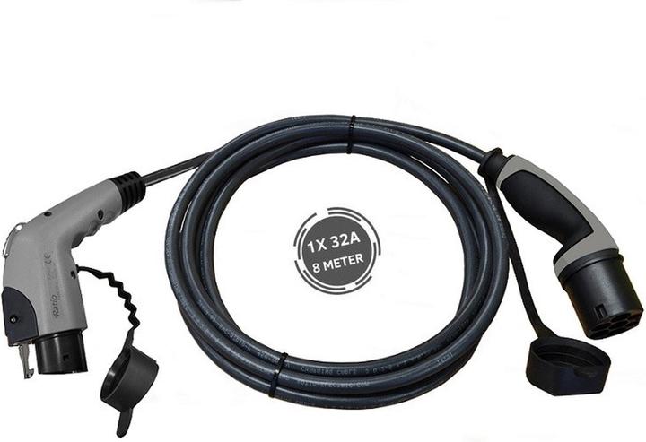 Produktbild Ratio Electric Laadkabel type 1 - 1 fase 32A - 8 meter (32 A, 8 m)