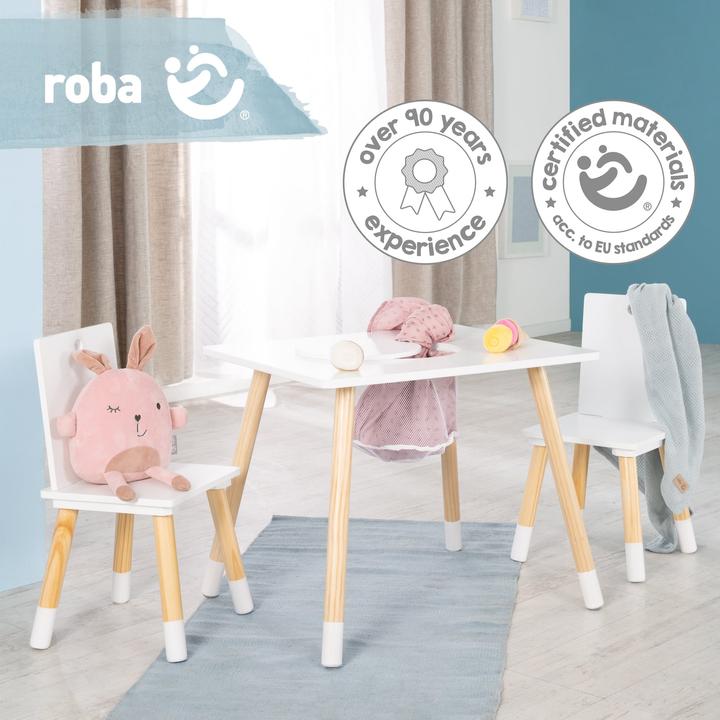 Image du produit Roba Groupe de sièges avec filet de rangement (Groupe de sièges pour enfants)