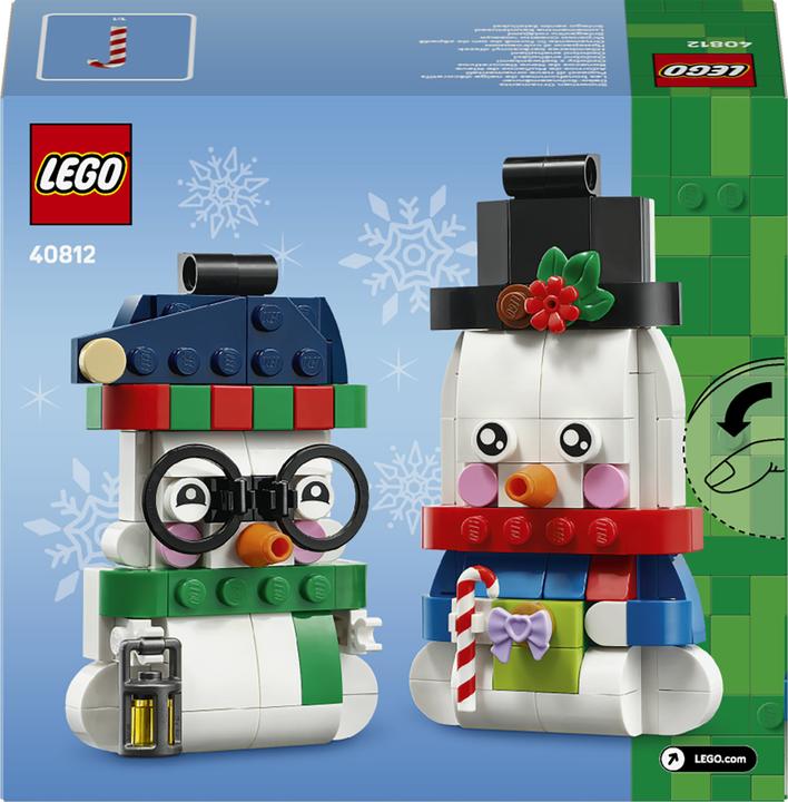 Produktbild LEGO Deko-Schneemänner 40812 (40812)