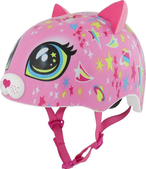 C-Preme Junior-Kinderhelm C-Remel Astro Cat Pink Roz. XS Toddler FS 3+ (48-52 cm) (neu) (48 - 52 cm)