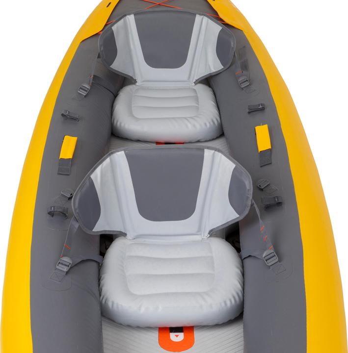 Immagine prodotto Tribord Kajak aufblasbar 2-Sitzer - 100+ gelb (2 pers.)