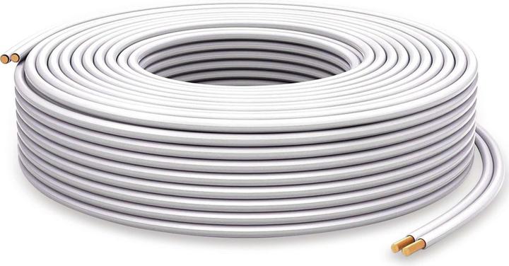 Produktbild Purelink Lautsprecherkabel, 2x2,5 mm², 15 m, weiss, OFC (15 m, 2.50 mm²)