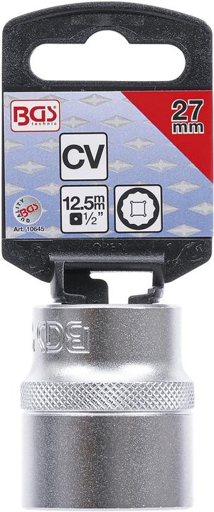 Actual product image BGS Socket, 12-point | 12.5 mm (1/2") Drive | 27 mm (27 mm)