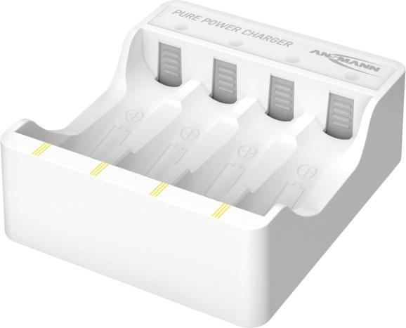 Produktbild Ansmann Pure Power Ladegerät für 1-4 Li-Ion Akkus (Micro AAA/ Mignon AA) inkl. USB-C Ladekabel (Ladegerät ohne Akku)