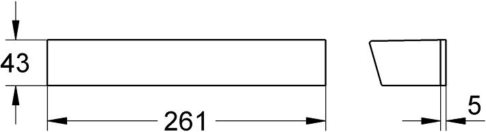 Productafbeelding Grohe Grohtherm 2000 EasyReach douchebak