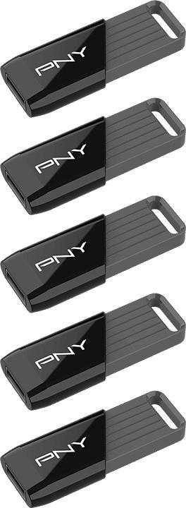 Image du produit PNY ATTACH X USB 3.2 32GB PACK X5 (32 Go, USB-A)