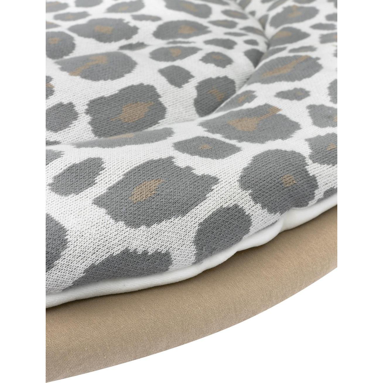 Thumbnail - Meyco, Fixleintuch Babybett, jersey Spannbettlaken boxmatras rond 90/95cm taupe