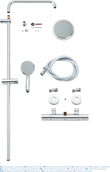 Produktbild Grohe Tempesta Cosmopolitan System 160 Duschsystem