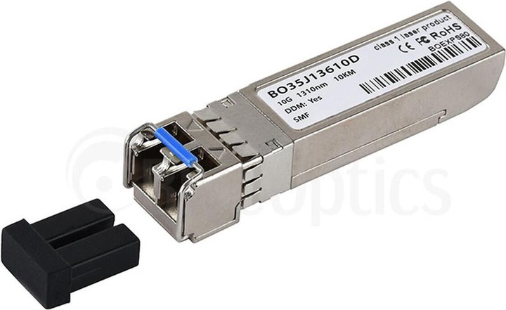 Actual product image BlueOptics Aruba JW092A Compatible SFP+ BO35J13610D