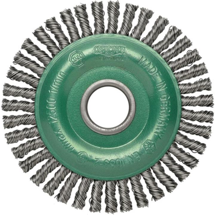 Produktbild Osborn Rundbürste Ø 125 mm Drahtstärke 0,35 mm VA 6 mm 12000 min-¹