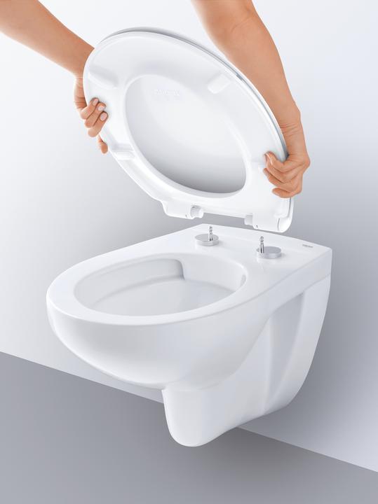 Actual product image Grohe Construction Ceramic Wall Wash Down Toilet