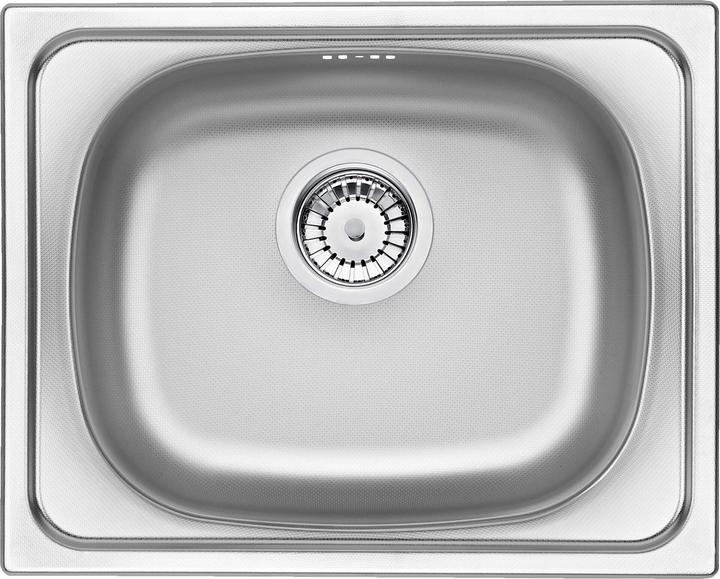 Produktbild No Name Spüle aus Stahl mit 1 Becken (Einbauspüle, 50 cm, 40 cm)
