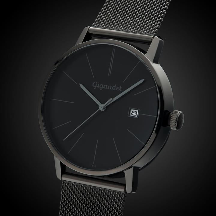 Produktbild Gigandet Analoge Herrenuhr mit Datumsanzeige, wasserdicht bis 30 Meter (Analoguhr)