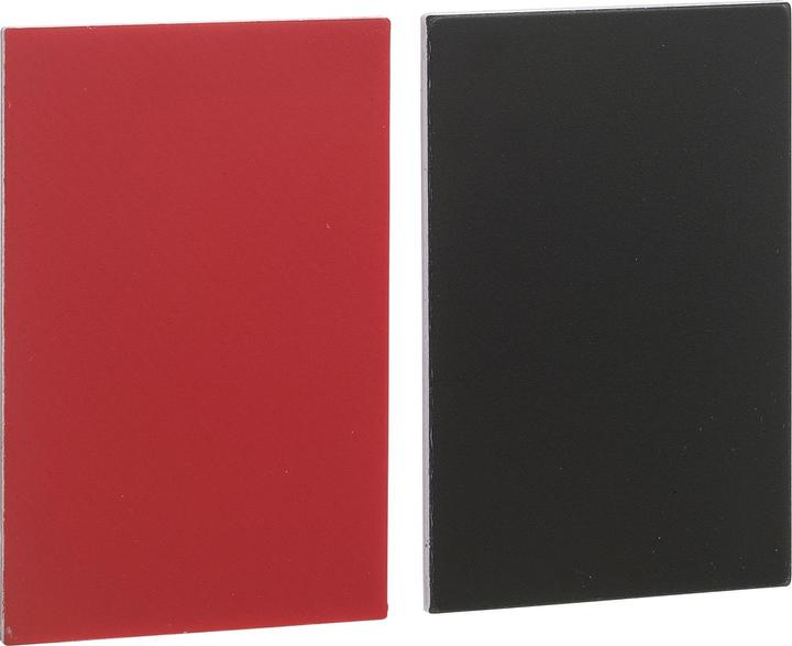 Produktbild Schneider Electric Bezeichnungsschild schwarz/rot