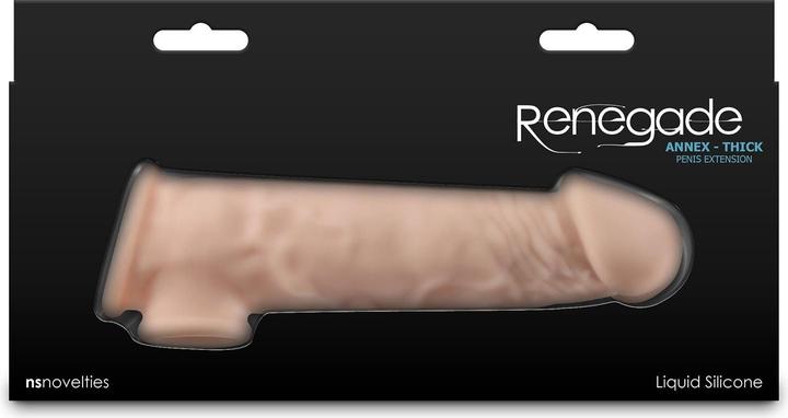 Actual product image NS Novelties renegade annex thick flesh