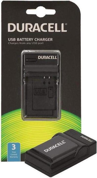 Actual product image Duracell Charger with USB cable for DRNEL23/EN-EL23 (Camera battery charger)