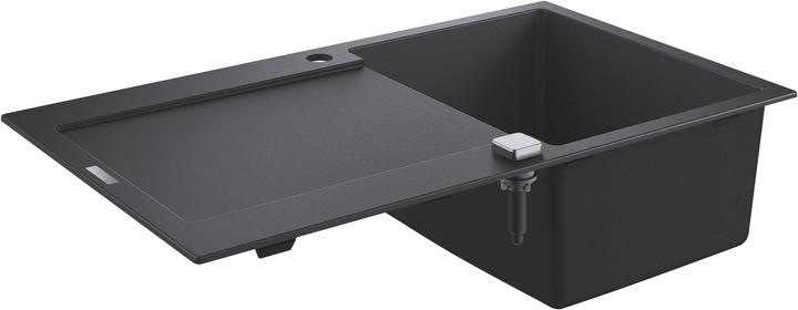 Grohe K500 Kompositspüle mit Abtropffläche (Aufsatzspülbecken, 50 cm, 86 cm)