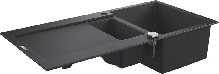 Grohe K500 Kompositspüle mit Abtropffläche (Aufsatzspülbecken, 50 cm, 100 cm)