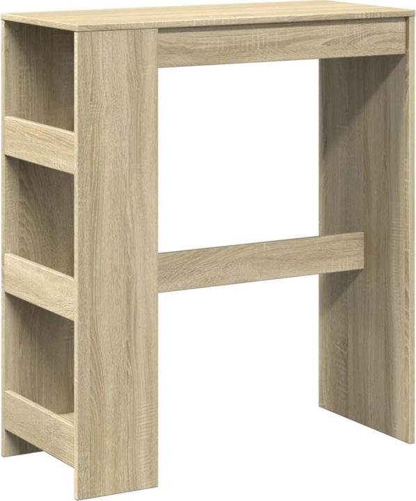 Produktbild vidaXL Bartisch mit Regal