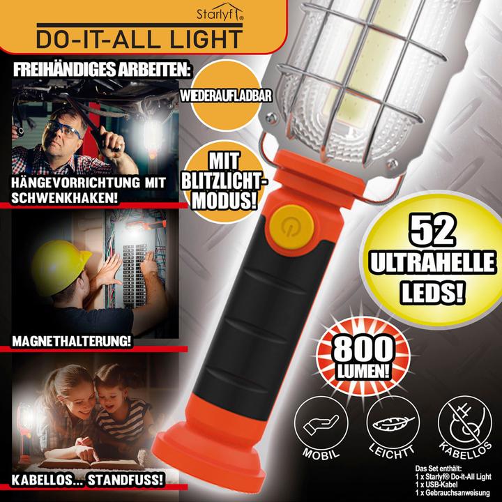 Actual product image Starlyf Do it all light (22.70 cm, 800 lm)