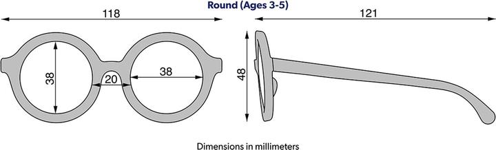 Image du produit Babiators Original Euro Round Peachy Keen
