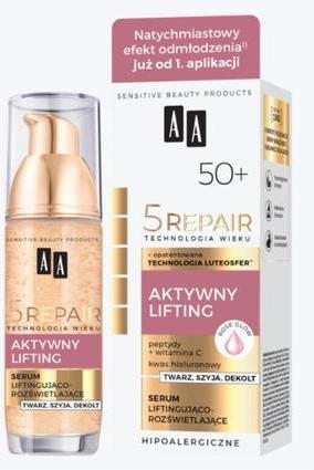 Immagine prodotto Oceanic AA 5 Repair Age Technology Rose Glow 50+ Active Lifting Serum Ipoallergenico (30 ml)