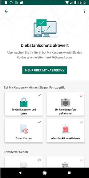 Immagine prodotto Kaspersky Internet Security + Android Security 2020 (1 Utente, 12 mesi)