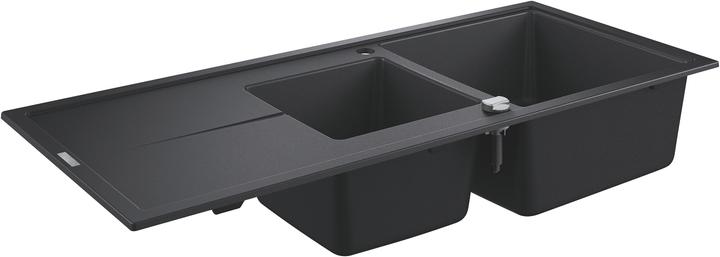 Produktbild Grohe K400 Kompositspüle mit Abtropffläche (Aufsatzspülbecken, 50 cm, 116 cm)
