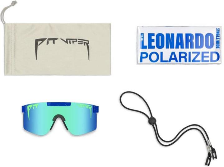Immagine prodotto Pit Viper The Leonardo Polarized (Azzurro, Rosa/Grigio)