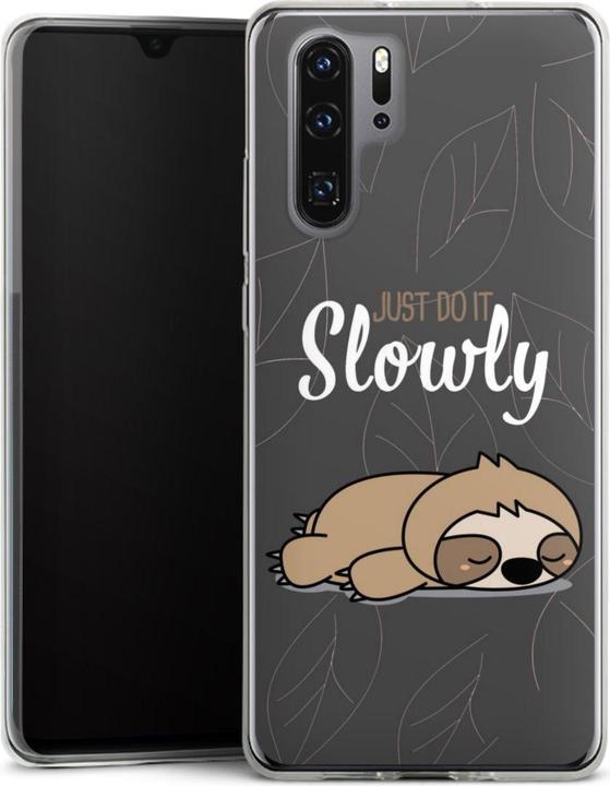 Cover Trasparente Con Stampa Gatto Per HUAWEI P30 Pro NEW EDITION – Custodia Sottile In Silicone TPU Antiurto E Antigraffio
