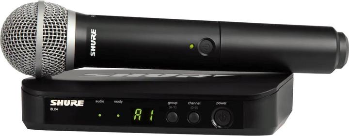 Produktbild Shure BLX24E/PG58-H8E draadloos handheld systeem (518-542 MHz)