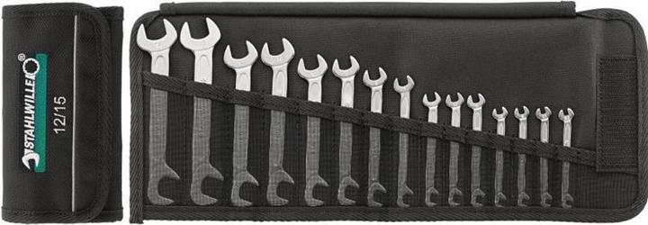 Stahlwille Doppelmaulschlüssel 10-teilig 4 - 11 mm ELECTRIC (6 mm, 10  mm, 7 mm, 11 mm, 5 mm, 8 mm, 9 mm, 4 mm)