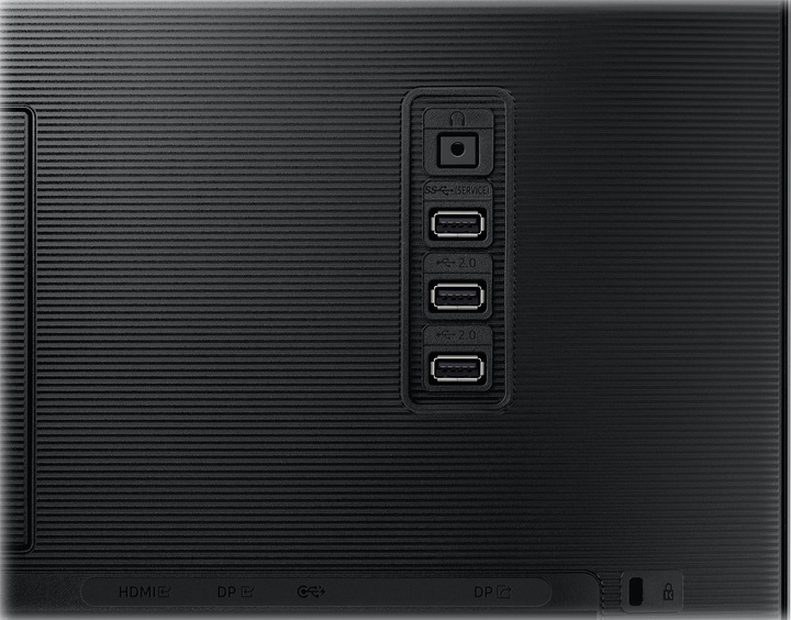 Actual product image Samsung LS24A600UCUXEN (2560 x 1440 pixels, 24")