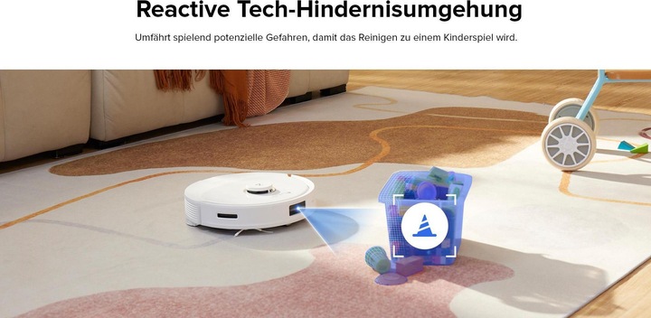 Produktbild Roborock Q8 Max (Saugwischroboter)