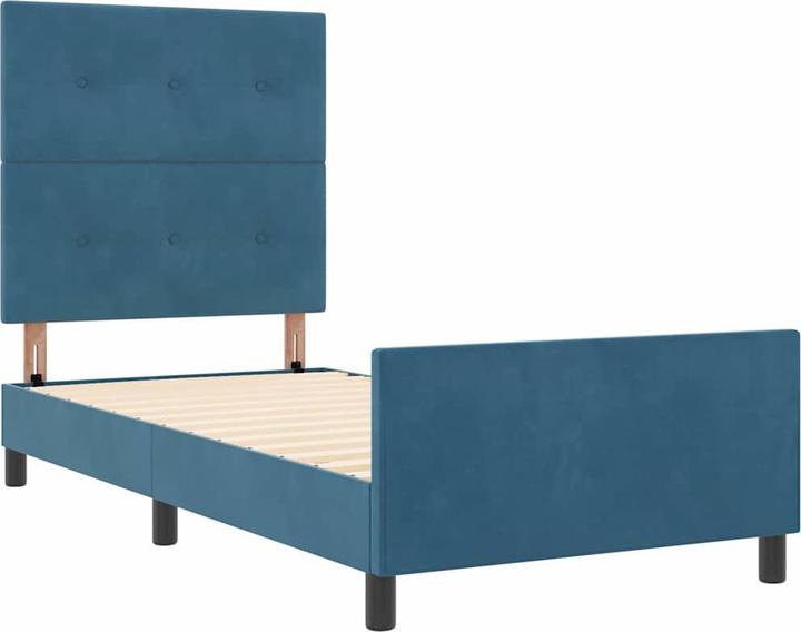 Actual product image vidaXL Modernes Bett (90 x 190 cm)