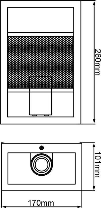 Produktbild Brilliant Getta E27 / AUss-WA1 / w/o bulb Aussenwandleuchte (E27, IP44)
