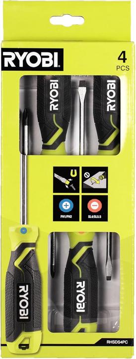 Produktbild Ryobi Schraubendreher-Set RHSDS4PC
