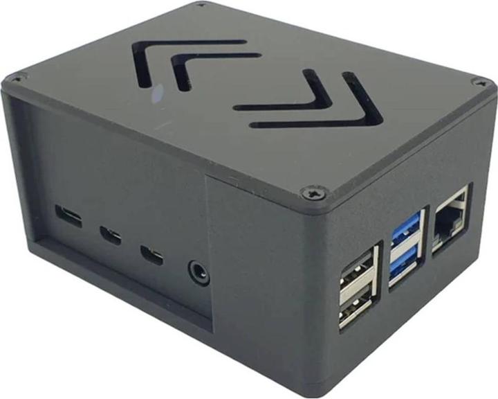 Actual product image Allnet Radxa ROCK 4C+ zbh. EcoPi Pro HP housing with active fan