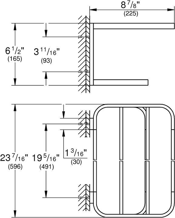 Produktbild Grohe Selection Multi-Badetuchhalter