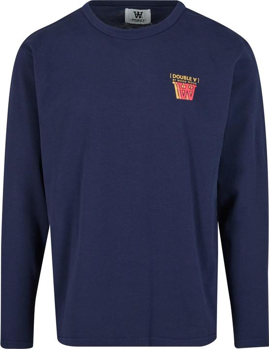 Wood Wood Mel Stacked Logo Longsleeve - 121769 (L)