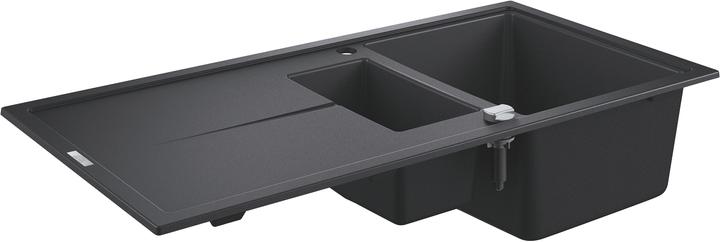 Grohe K400 composite sink with drainboard (Top-mounted sink, 50 cm, 100 cm)