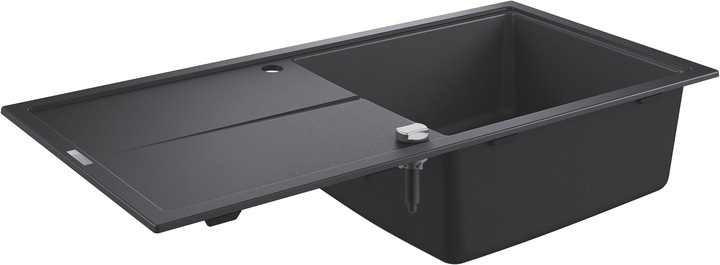 Actual product image Grohe K400 composite sink with draining board (Top-mounted sink, 50 cm, 100 cm)