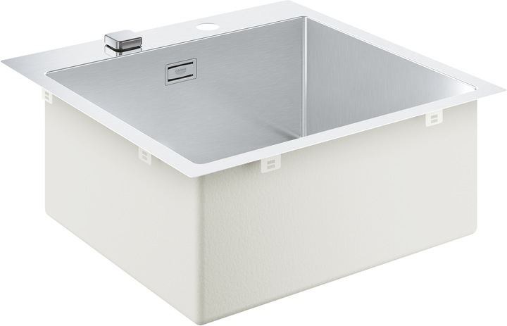 Actual product image Grohe K800 stainless steel sink (Top-mounted sink, 49.50 cm, 50.30 cm)