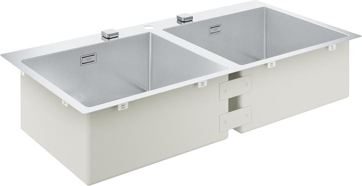 Produktbild Grohe K800 Edelstahlspüle (Aufsatzspülbecken, 49.50 cm, 100.90 cm)