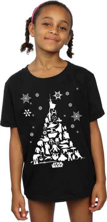Produktbild Star Wars Christmas Tree TShirt Mädchen (152, 158)