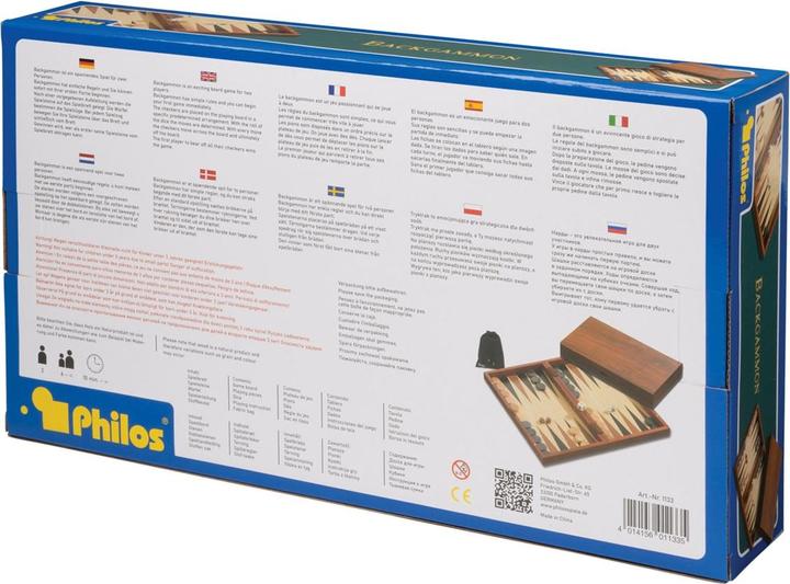 Produktbild Philos Backgammon Andros Magnetverschluss (Deutsch, Spanisch, 2 Spieler)