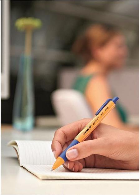 Produktbild STABILO pointball (Grün, Blau, Schwarz, Rot, 4 x)